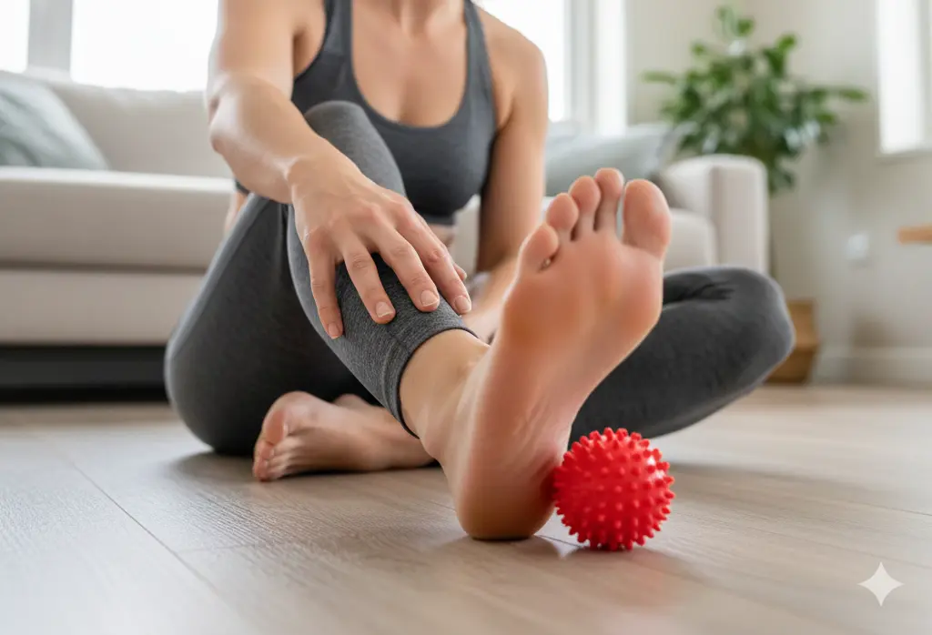 腳底板,腳底板痛,足底筋膜炎